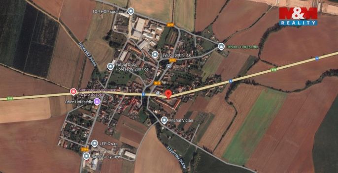 Pronájem, Sklad, Hořesedly