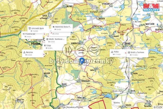 Prodej, Pozemek k bydlení, Přimda