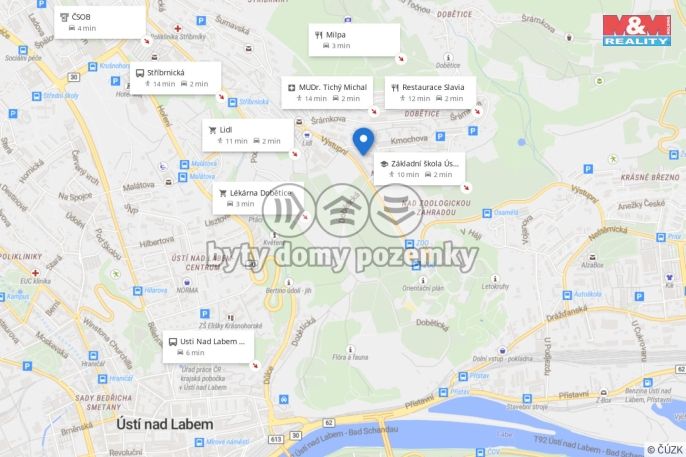 Prodej, Byt 1+1, Ústí nad Labem