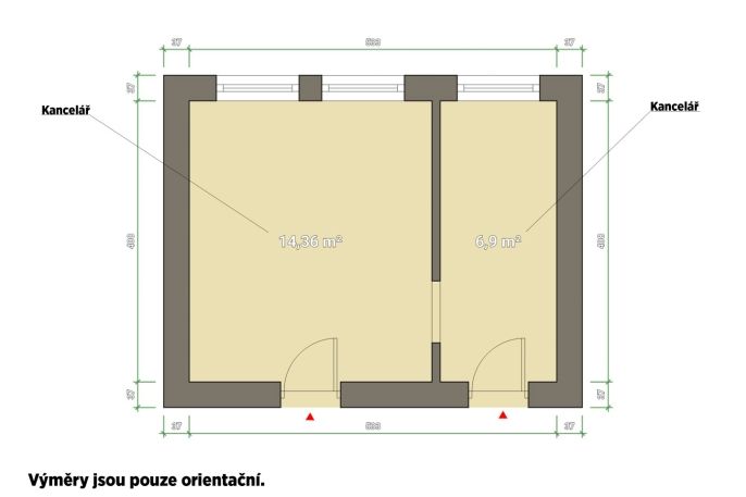 Pronájem, Kancelářský prostor, Plzeň