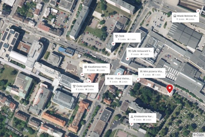 Pronájem, Byt 2+kk, Mladá Boleslav