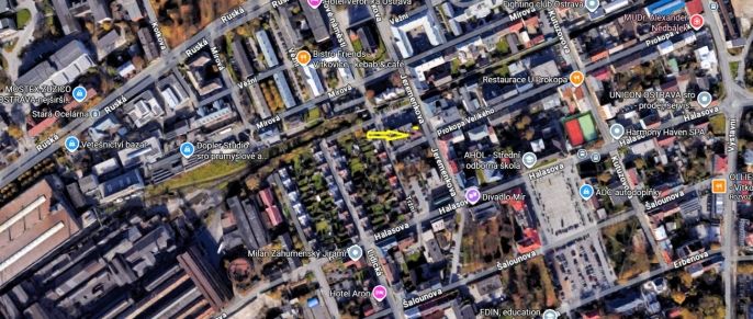 Pronájem, Byt 1+kk, Ostrava