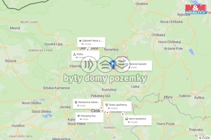 Prodej, Pozemek k bydlení, Kunratice