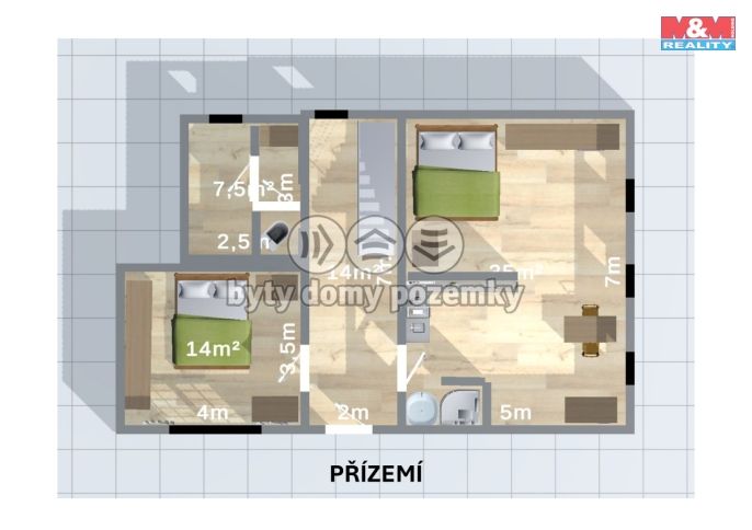 Prodej, Rodinný dům, Okřesaneč
