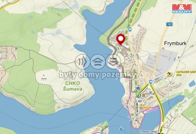 Prodej, Byt 1+1, Frymburk