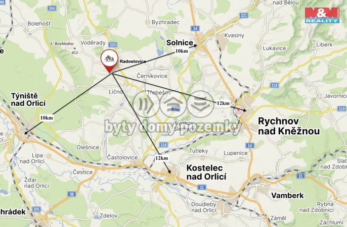 Prodej, Zahrada, Voděrady