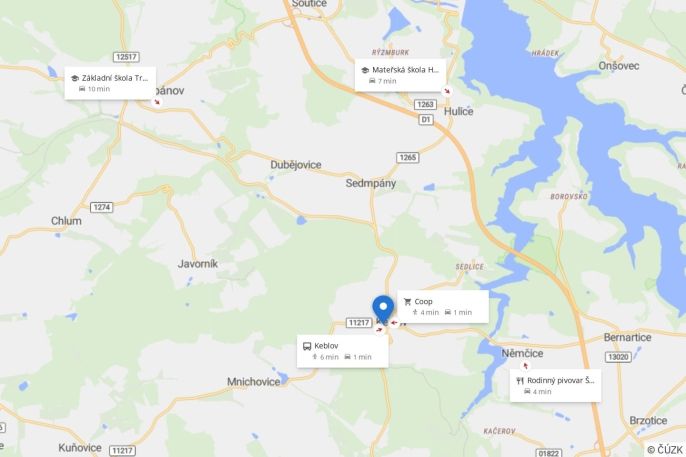Prodej, Chalupa, Keblov