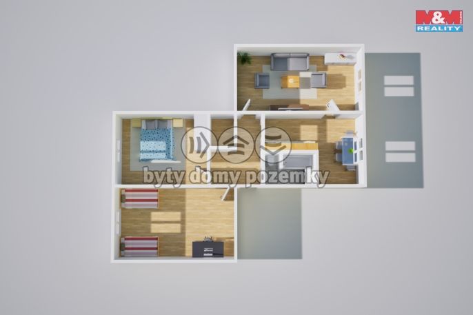 Prodej, Byt 3+1, Ústí nad Labem