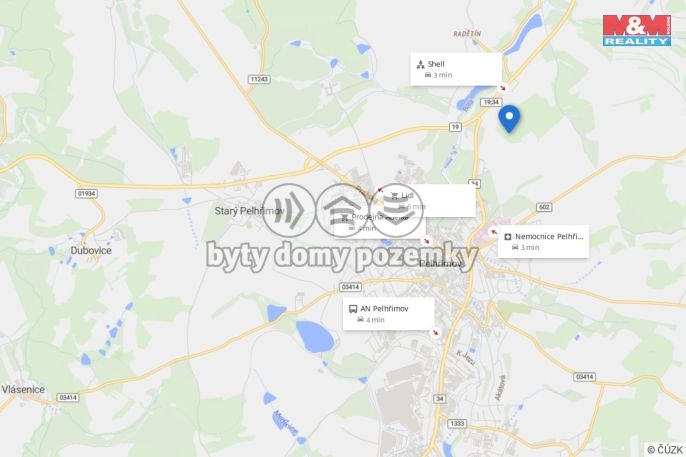 Prodej, Chata, Pelhřimov