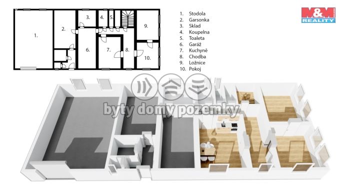 Prodej, Rodinný dům, Trnov