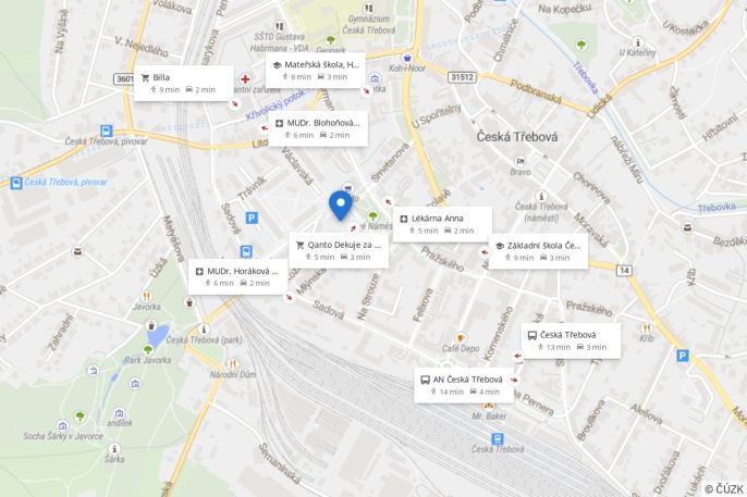 Prodej, Byt 2+kk, Česká Třebová
