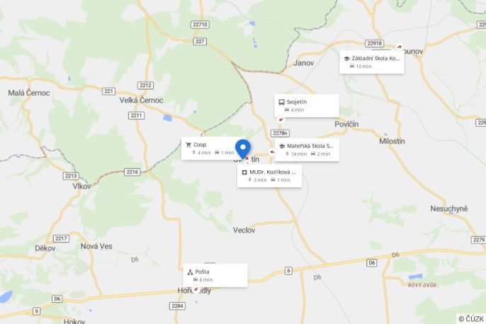 Prodej, Pozemek k bydlení, Svojetín