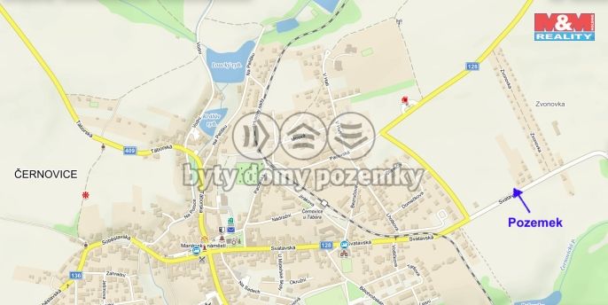 Prodej, Pozemek k bydlení, Černovice