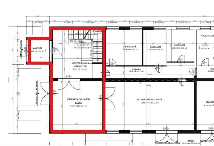 Pronájem, Kancelářský prostor, Hlinsko