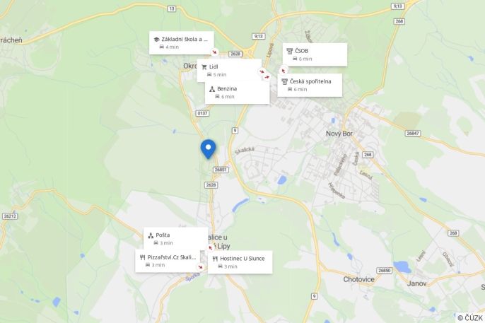 Prodej, Pozemek k bydlení, Skalice u České Lípy