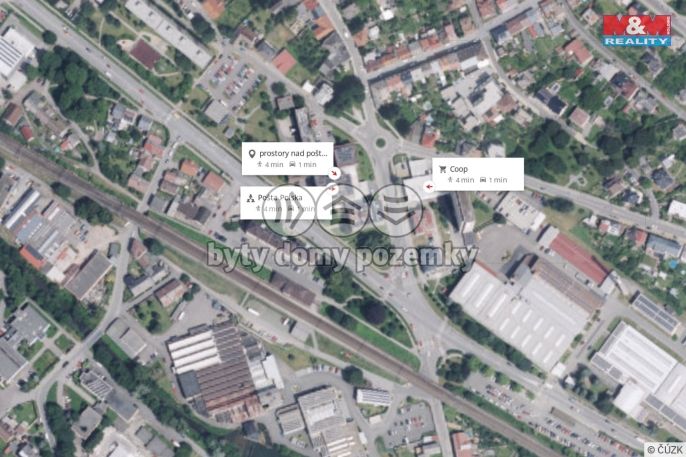 Pronájem, Obchod a služby, Ústí nad Orlicí