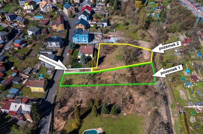 Prodej, Pozemek k bydlení, Děčín