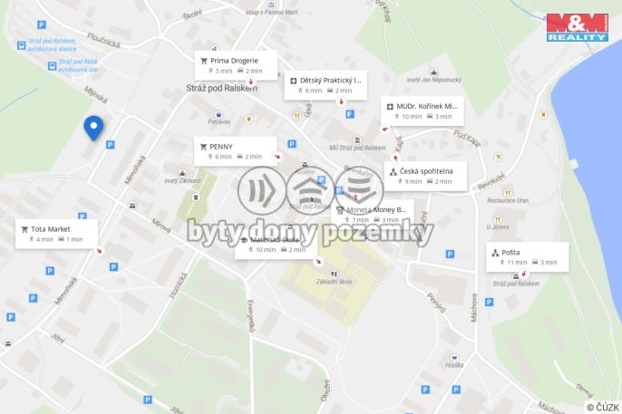 Pronájem, Byt 3+1, Stráž pod Ralskem