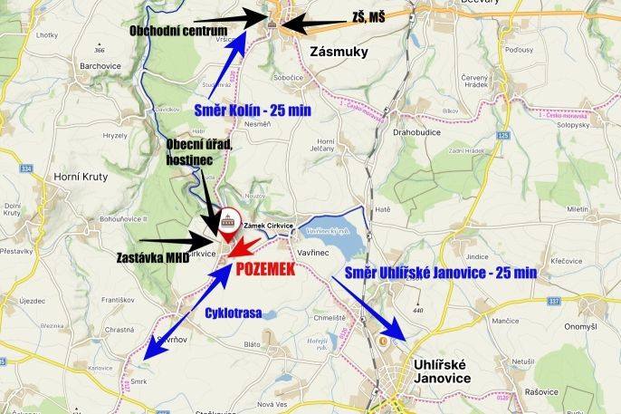 Prodej, Pozemek k bydlení, Církvice