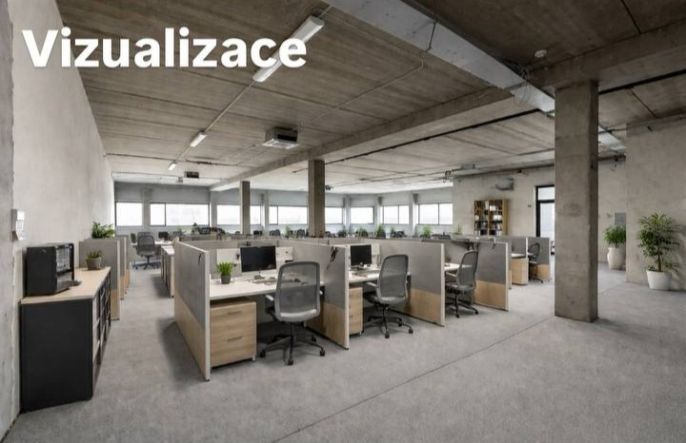 Pronájem, Kancelářský prostor, Hradec Králové