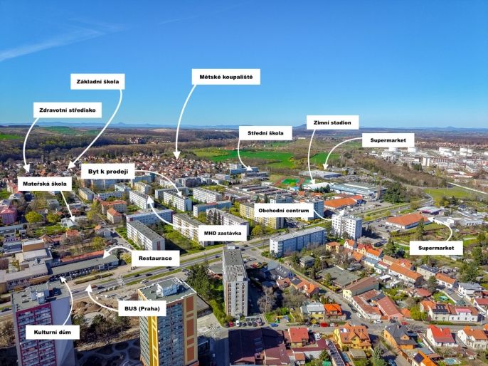 Prodej, Byt 2+1, Kralupy nad Vltavou