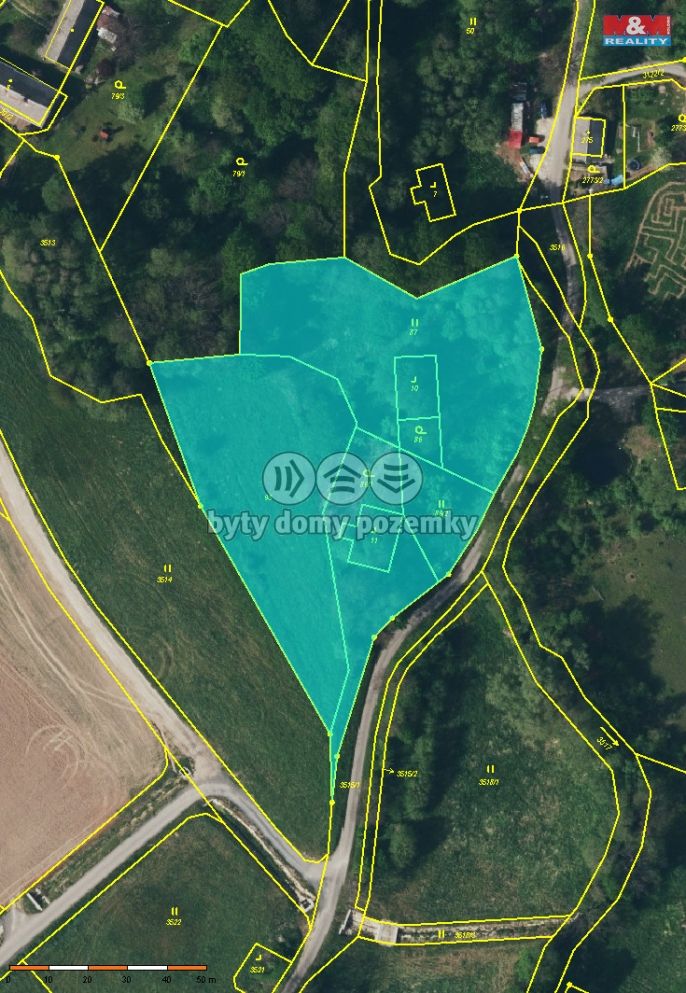 Prodej, Pozemek k bydlení, Vlčice