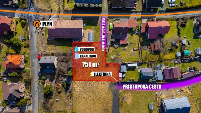 Prodej, Pozemek k bydlení, Kamenický Šenov