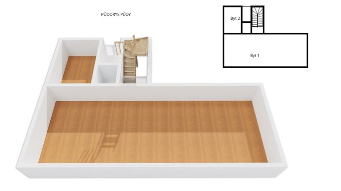 Prodej, Atypický byt, Praha