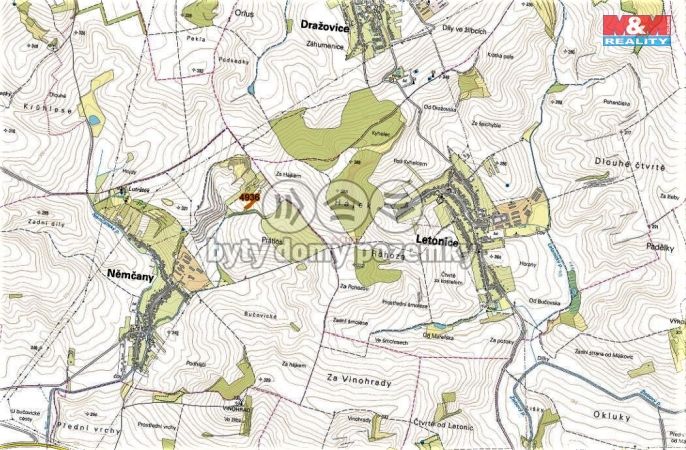 Prodej, Les, Němčany