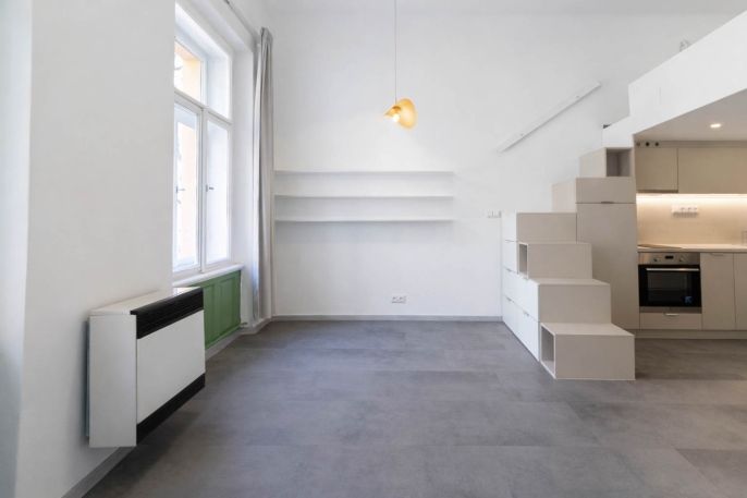 Pronájem, Byt 1+kk, Praha