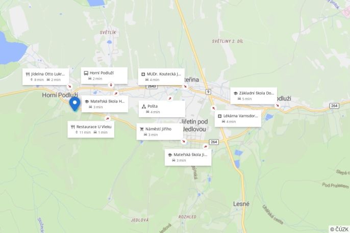 Prodej, Pozemek k bydlení, Horní Podluží