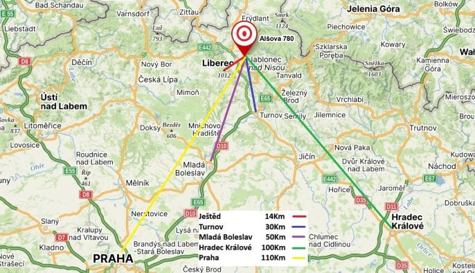 Prodej, Rodinný dům, Liberec