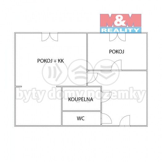 Prodej, Byt 2+kk, Praha