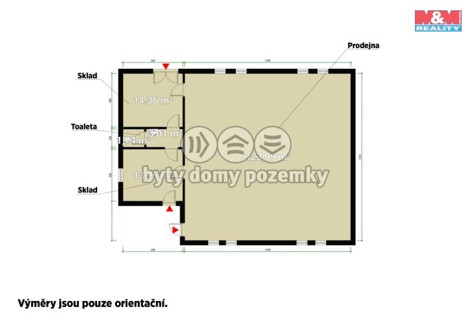 Pronájem, Obchod a služby, Bor