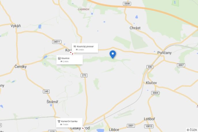 Prodej, Les, Kounice