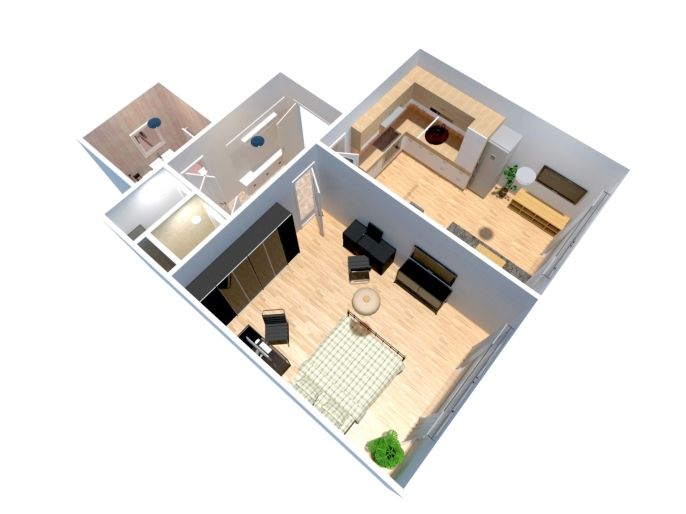 Prodej, Byt 2+kk, Praha