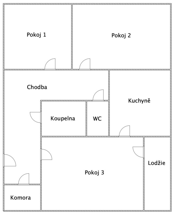 Prodej, Byt 3+1, Ždánice