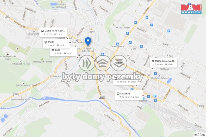 Pronájem, Byt 2+1, Letohrad