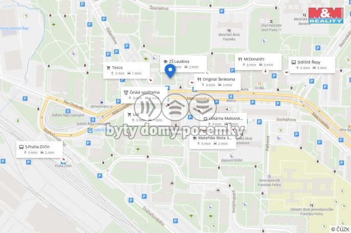 Prodej, Byt 3+1, Praha