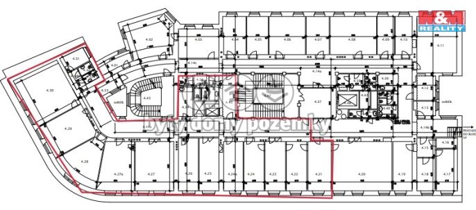 Pronájem, Kancelářský prostor, Praha