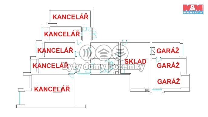 Pronájem, Kancelářský prostor, Liberec
