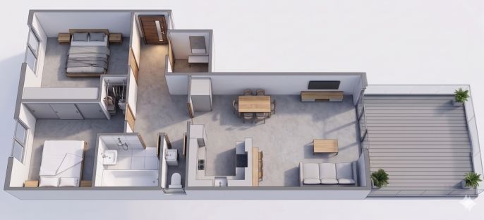 Prodej, Byt 3+kk, Praha