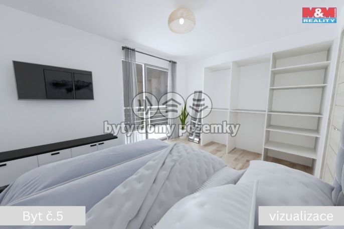 Prodej, Byt 2+kk, Žleby