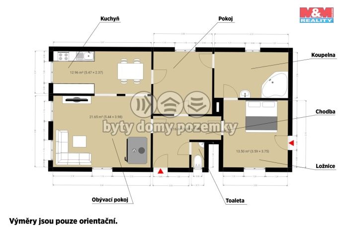 Pronájem, Rodinný dům, Měcholupy