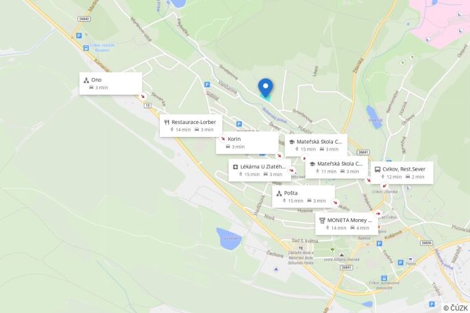 Prodej, Pozemek k bydlení, Cvikov