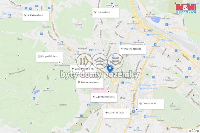 Prodej, Byt 3+1, Most