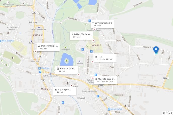 Prodej, Pozemek k bydlení, Mimoň