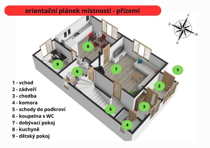 Prodej, Rodinný dům, Okrouhlička
