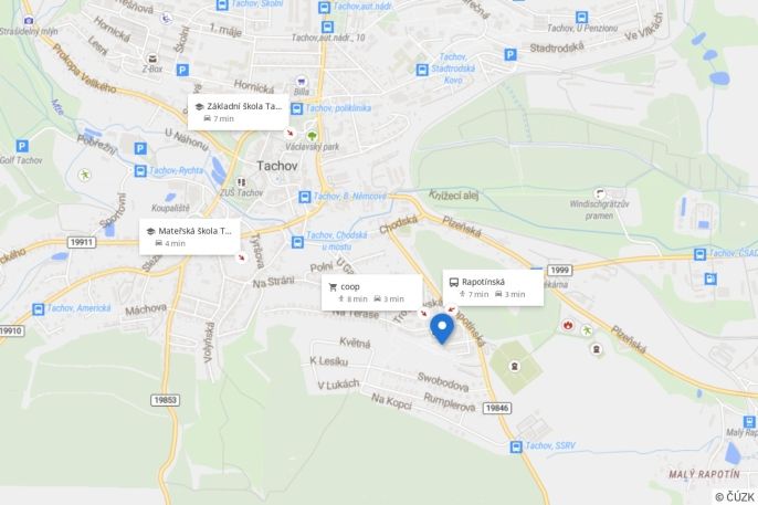 Prodej, Byt 3+1, Tachov
