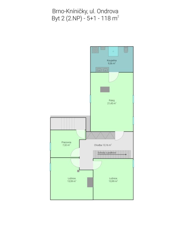 Prodej, Rodinný dům, Brno